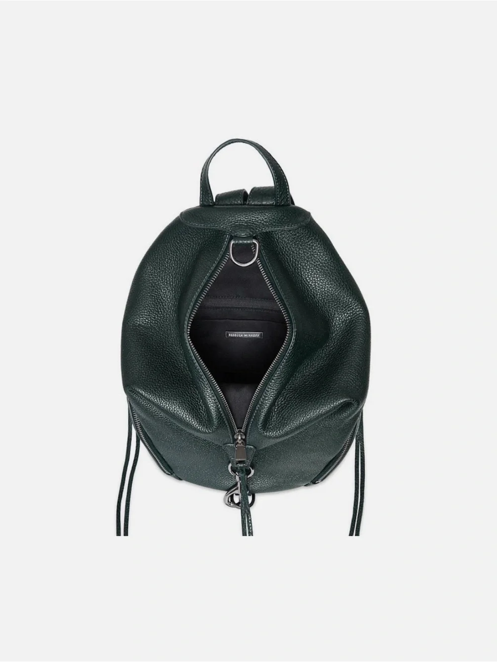 NWT Rebecca Minkoff Julian full size Backpack in Pine green